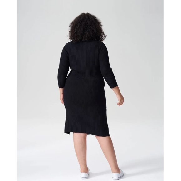 NWOT UNIVERSAL STANDARD Rita Ribbed Sweater Dress - Picture 2 of 8
